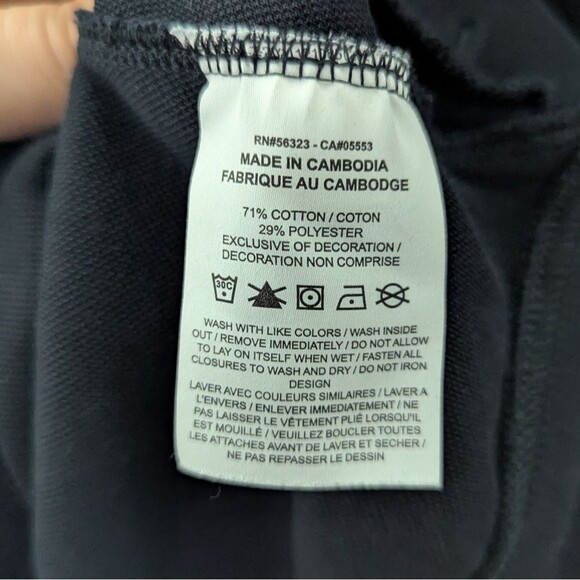 Nike Full Zip Black Swoosh Hoodie Jacket Men's Medium - Picture 6 of 6